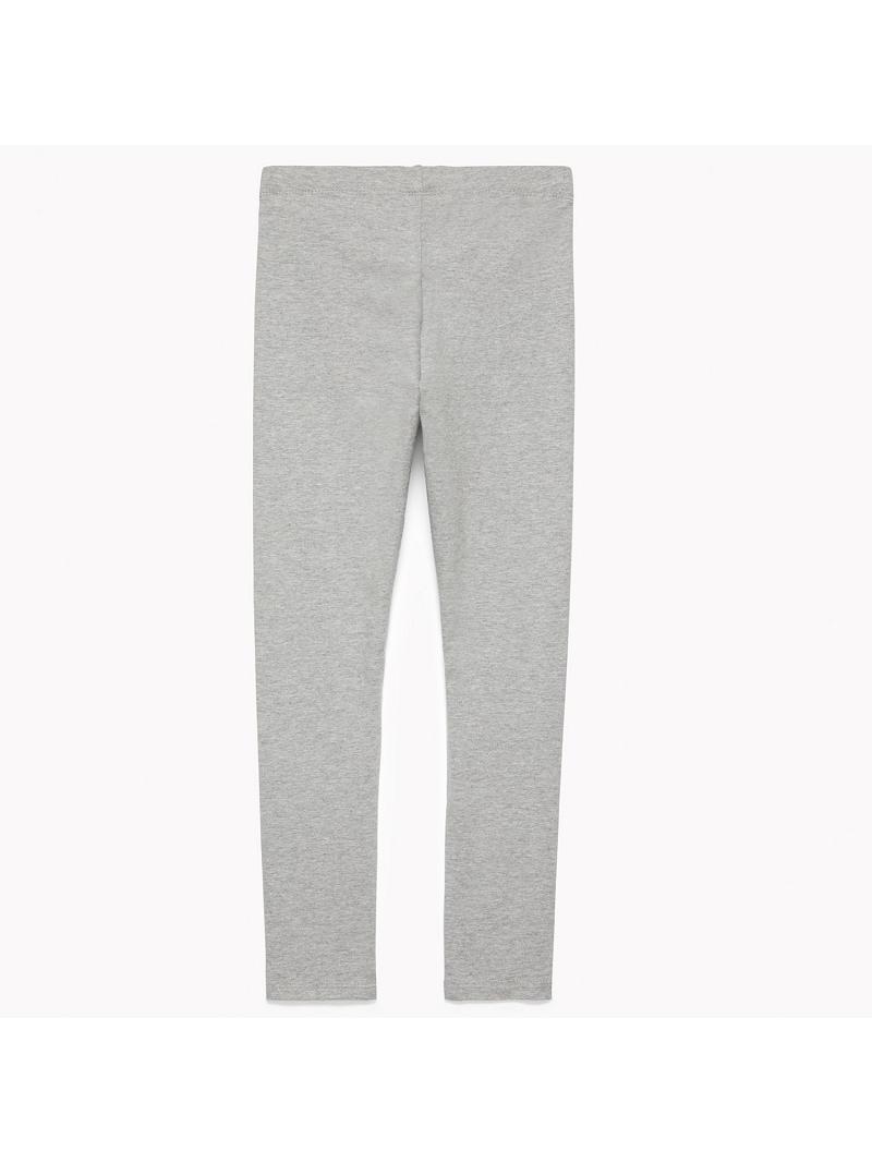 Lány Tommy Hilfiger Big Solid Leggings Szürke | HU 1821CTV